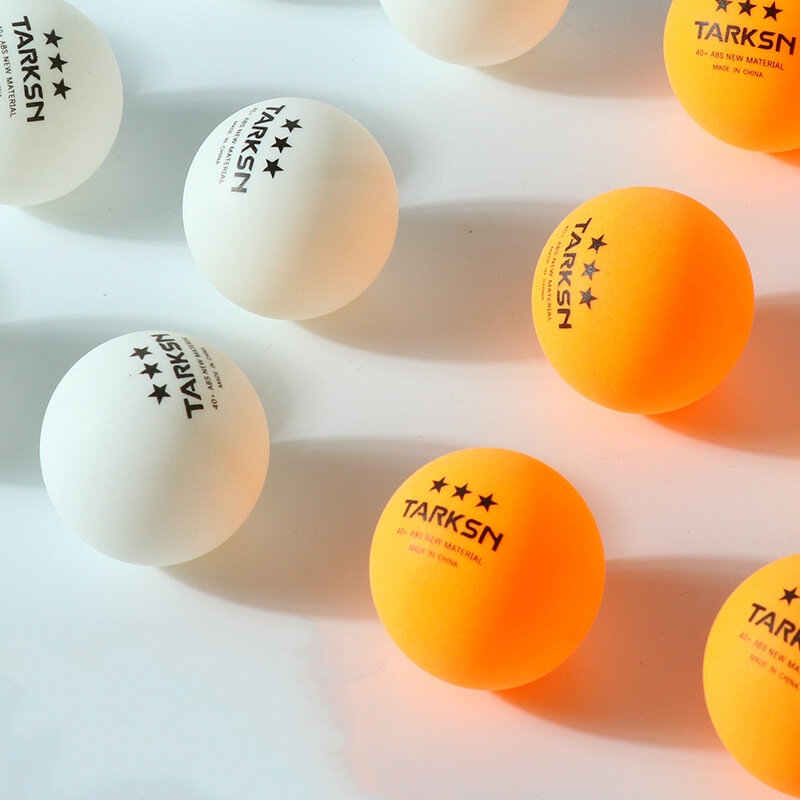 Мячи для настольного тенниса TARKSN 3 Star 40 + ABS, 2,8 г, 10 шт.