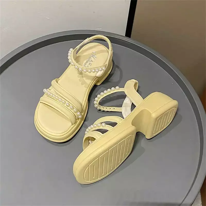 Jewelry Block Heels Summer Sandals For Children Water Shoes Woman Shoes Women's Slippers Sneakers Sport Outside Botasky