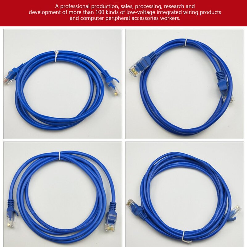 Kabel Ethernet Internet RJ45 LAN, pengiriman cepat 100FT 5M/10M/15M/20M CAT5 CAT5E konektor laki-laki kabel Reticle Rj45