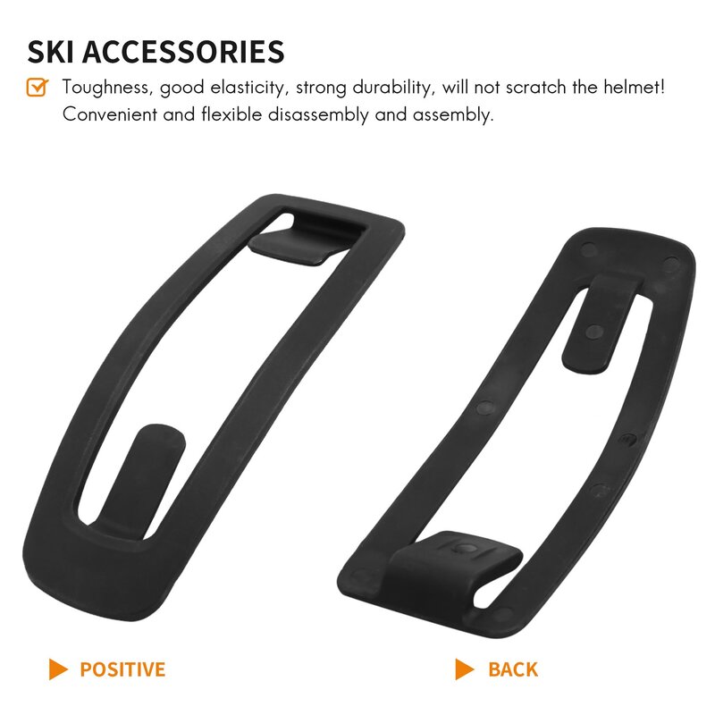 Универсальные аксессуары для лыжного шлема, шлем, очки, зажим для ремня, пряжка для ремня