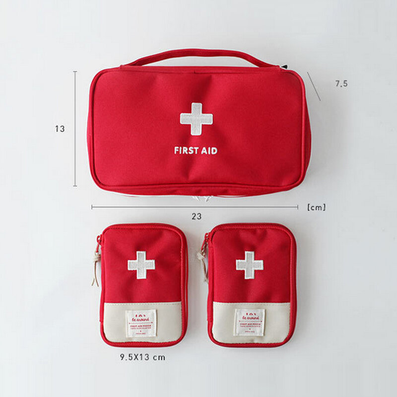1/2PCS Empty Large First Aid Kits Portable Outdoor Survival Disaster Earthquake Emergency Bags Big Capacity Home/Car