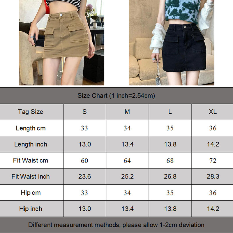 Falda de Color sólido adecuada para ocio diario, compras, compras y otras ocasiones, falda de línea a ligeramente elástica