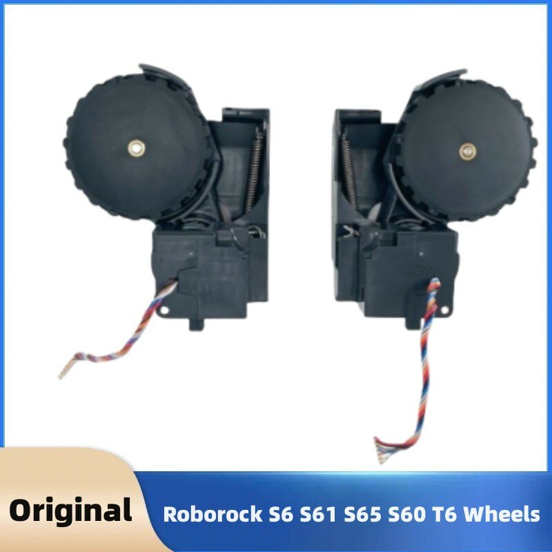 For Roborock S6 S61 S65 S60 T6  Accessories Replacement Suitable Left Right Wheels Parts Robot Vacuum Cleaner