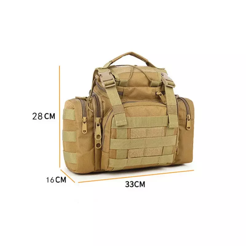 Bolsa para câmera portátil para caça, Pacotes de cintura tática militar, Multi-Function Leisure Sports Bag, Chikage Travel Bag, Grande capacidade