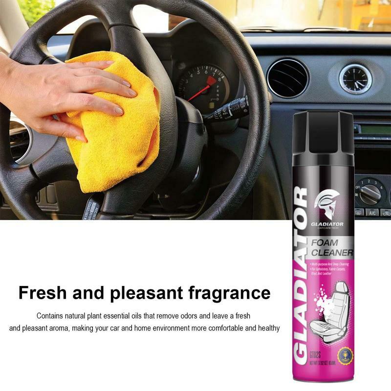 Foam Cleaner Leather Clean 650ml Car Foam Cleaner Wash Automotive Car Interior Home Wash Maintenance Foam Cleaner For Car