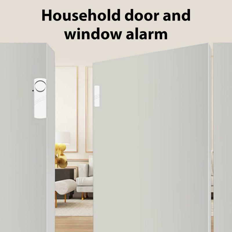 Alarma de puerta inalámbrica para el hogar, Tope de puerta, alerta de apertura, fácil instalación para automóviles domésticos