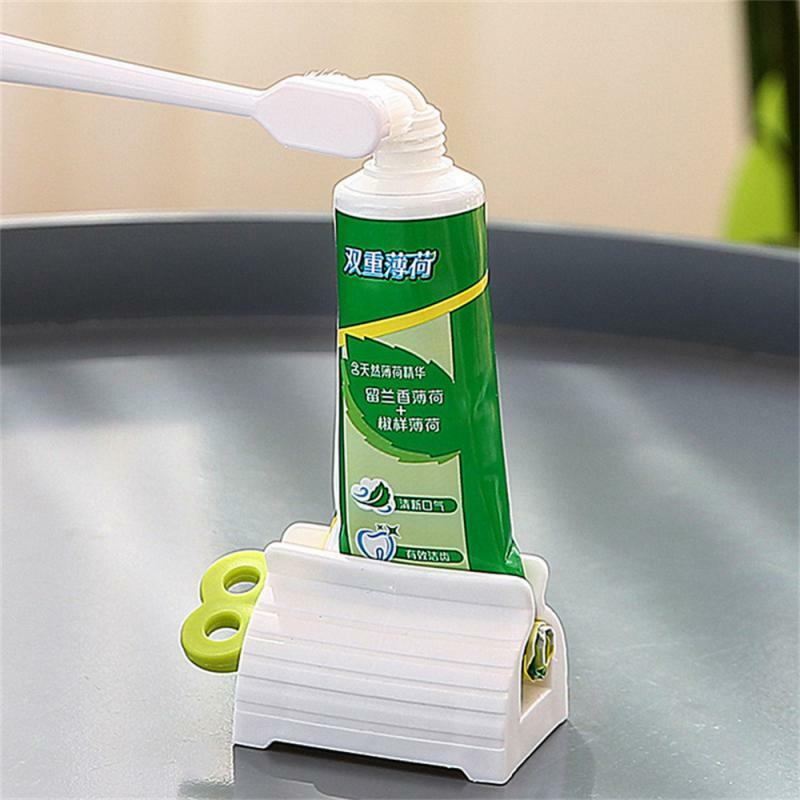 Dispensador exprimidor de pasta de dientes para niños, Clips de limpieza Facial, Ahorrador de tubo de pasta de dientes, soporte exprimidor, accesorios de baño