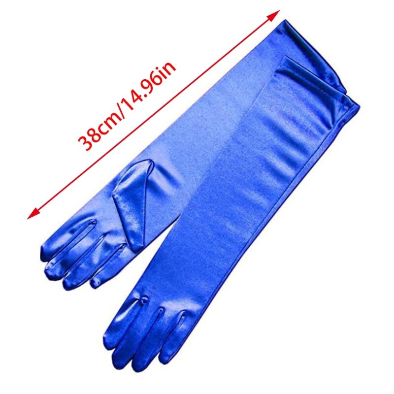 Вечерние перчатки для женщин, женские перчатки с длинными пальцами, перчатки для выпускного вечера DXAA