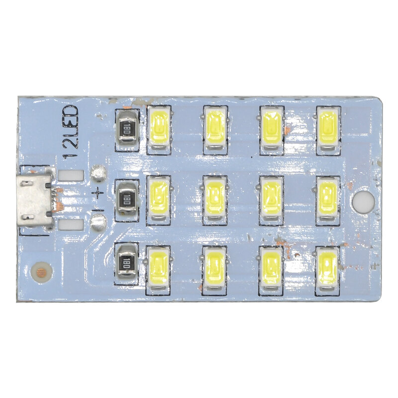 5730 smd 5V ~ 470mA 430mA bianco USB 5730 Micro LED pannello di illuminazione luce notturna di emergenza