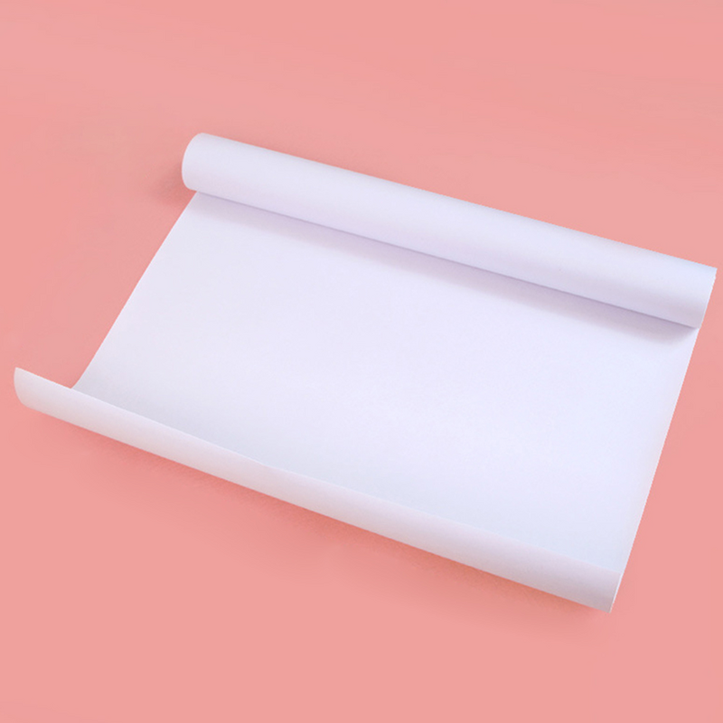 Translúcido Limpar Tracing Paper, Papel de embalagem, Branco Trace Paper, Padrões de desenho, Esboçando Suprimentos Artesanato, 4.5m