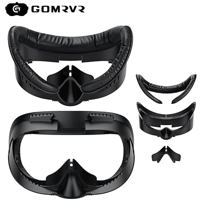 GOMRVR-مكافحة تسرب ضوء وسادة الأنف ، استبدال وسادة رغوة ، غطاء الوجه ، متوافق مع ميتا كويست 3 ، كوة كويست 3 الملحقات