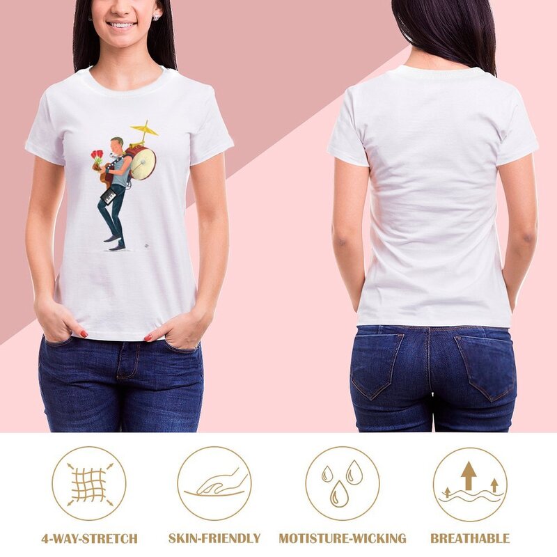 Un cielo pieno di stelle t-shirt abbigliamento femminile estate top animal print shirt per ragazze magliette oversize per le donne