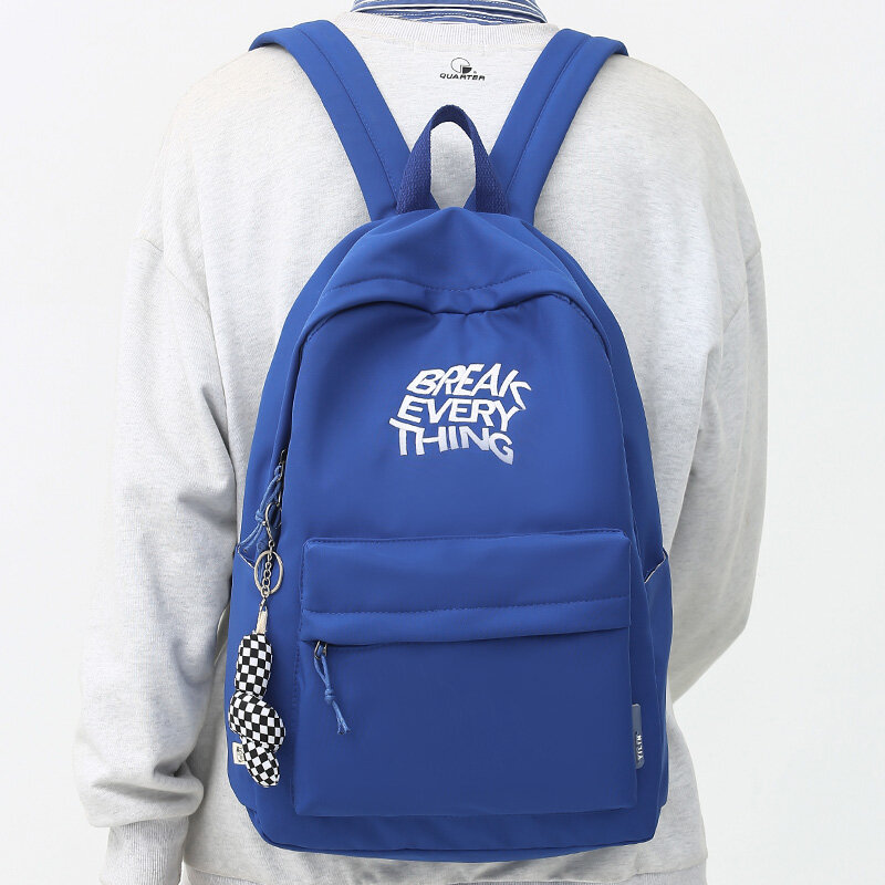Male Women Waterproof College Backpack Fashion Girl Boy School Bags New Trendy Ladies Laptop Backpack Female Men Travel Book Bag