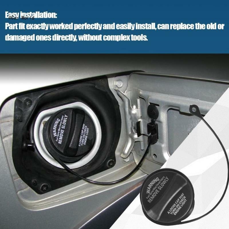 6XDB coche interior Gas tanque combustible tapones cubierta sellos para 42031-AG000 42037-FG060