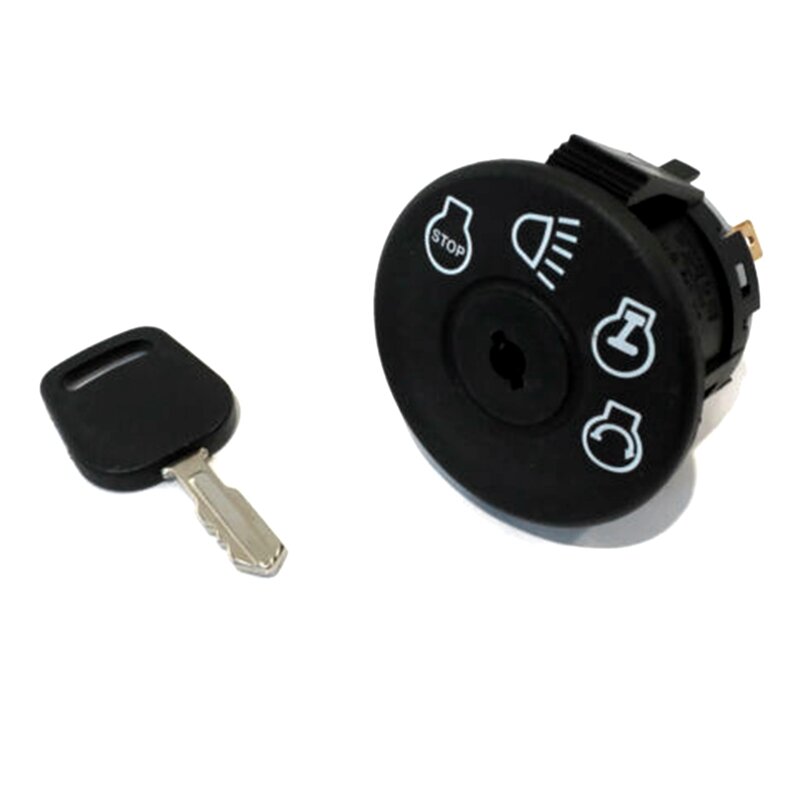 Chave de ignição para John Deere, Interruptor de ignição, ABS com chave, Trator cortador de grama, 532163968, 532175566, L120, L130, G110, Ly18, 1 pc