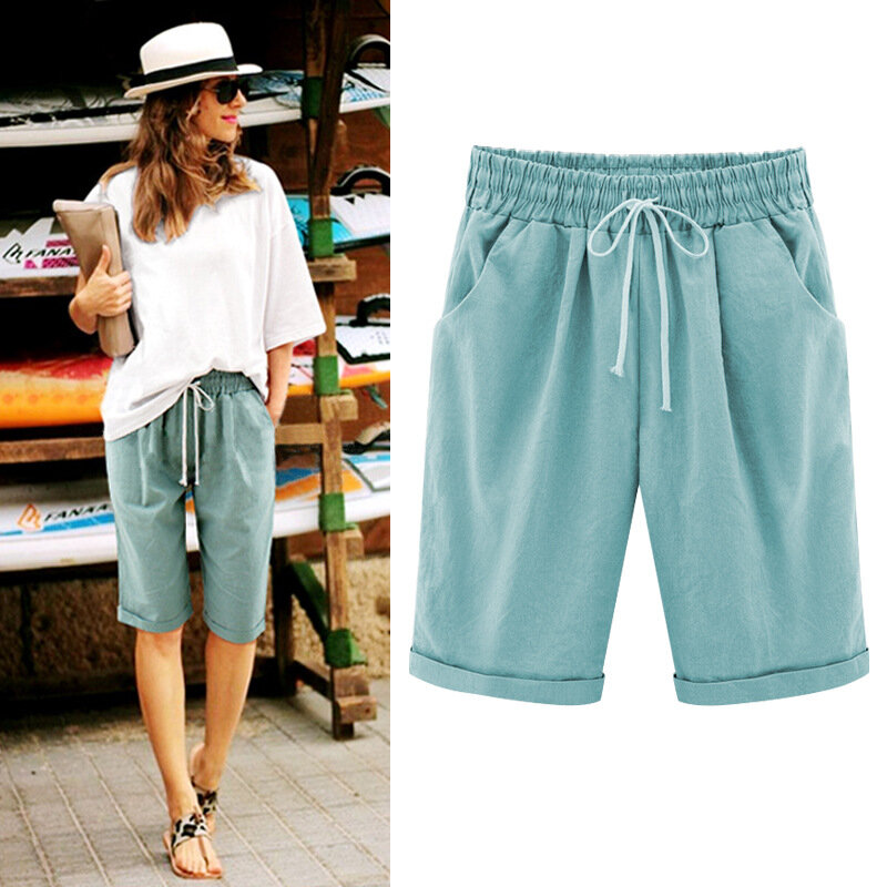 Lato kobiet pięć par spodni cienka odzież wierzchnia spodnie damskie spodnie dorywczo spodnie Harem spodnie plażowe
