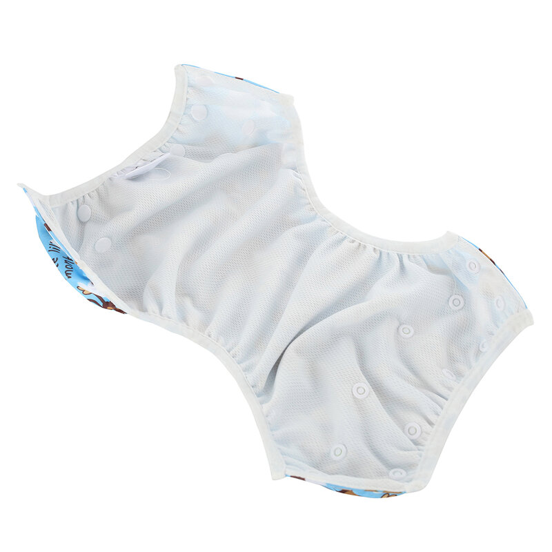 Babyshow-通気性のある防水性のあるおむつ,調節可能な布製,ベビーおむつ