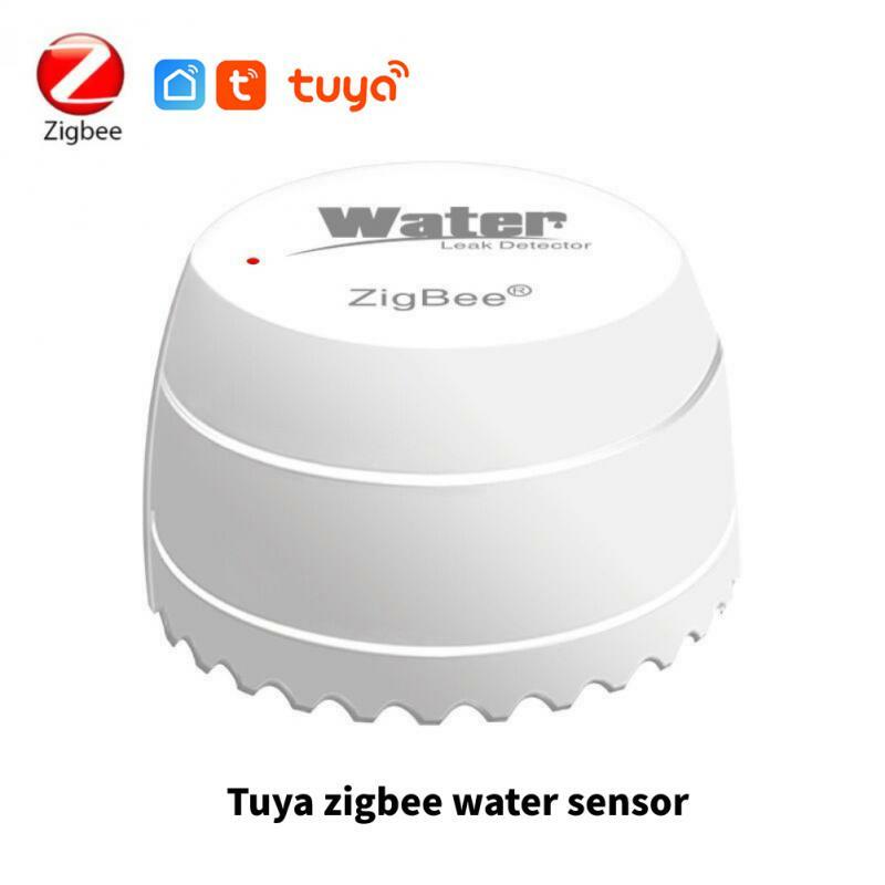 Умный детектор утечки воды Tuya Zigbee, сенсор для умного дома, со шлюзом Zigbee, с поддержкой приложения Tuya Smart Life