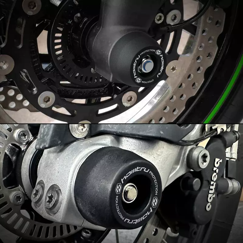 Комплект защитных крышек шпинделя колеса для Aprilia RS660 Tuono 660 Factory 2021-2023