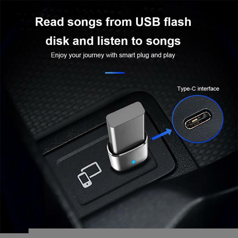 LED USB 3.0 Type-C OTG Adapter Type C USB C Male To USB Female Converter For Macbook Xiaomi Samsung S20 USBC OTG Connector