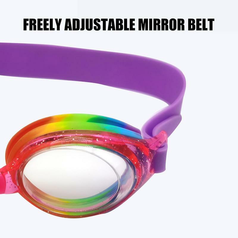 Gafas de natación sin fugas para niños, gafas de natación esenciales para adultos, mujeres y jóvenes, 1 paquete