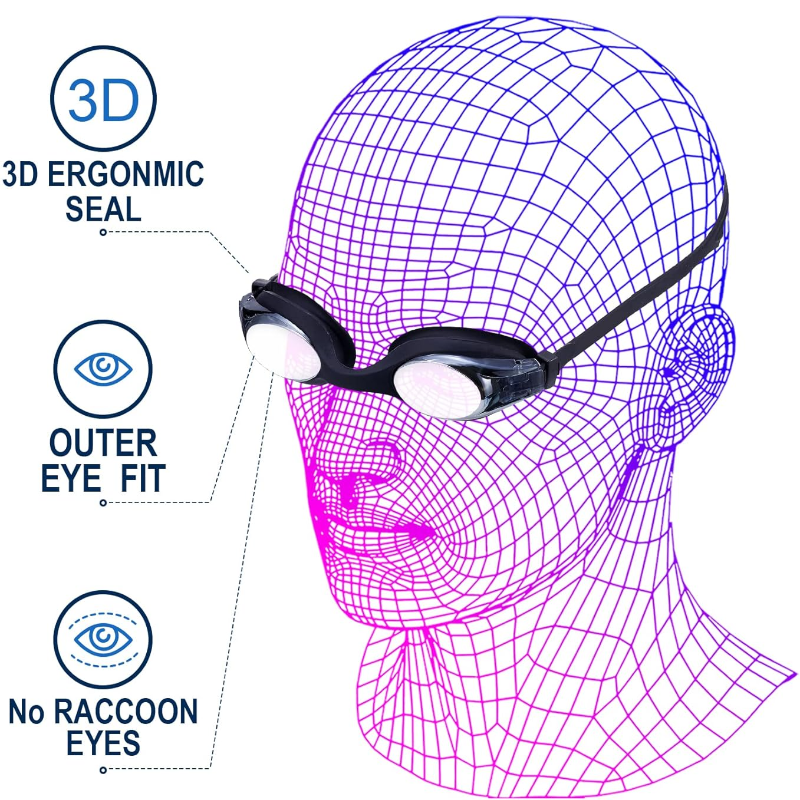 Профессиональные очки для плавания противотуманные HD-очки для плавания унисекс