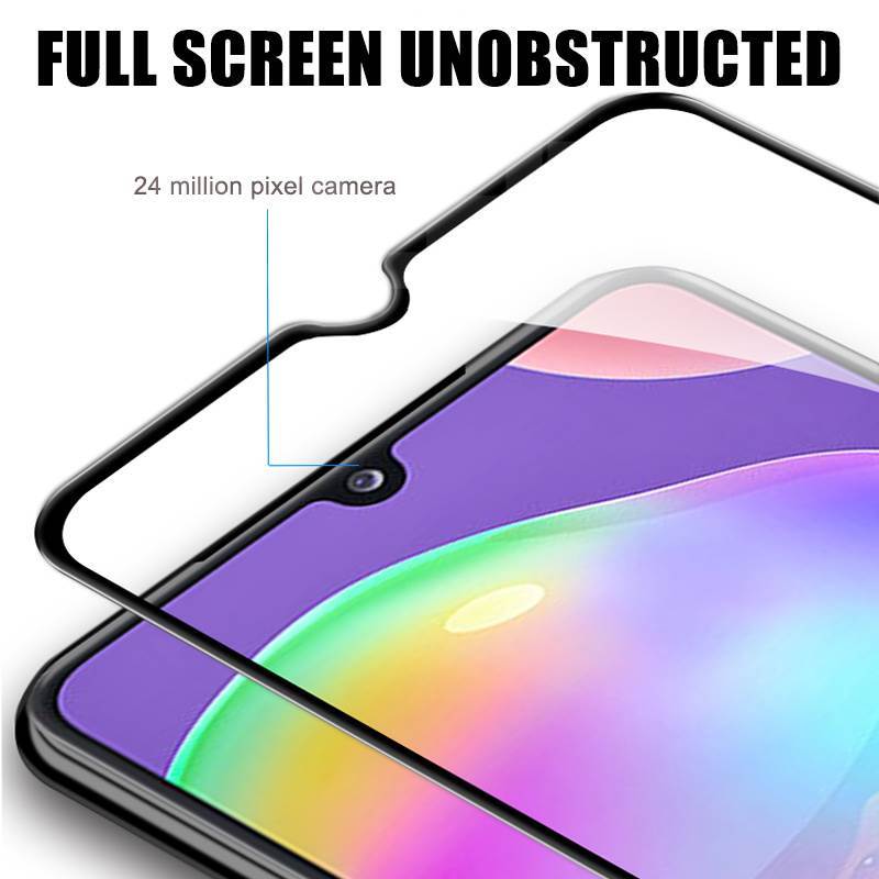 Full Cover Tempered Glass For Samsung Galaxy A10 A20 A30 A40 A50 A60 A70 A80 A90 Screen Protector A10S A20S A20E M10S M20S Glass