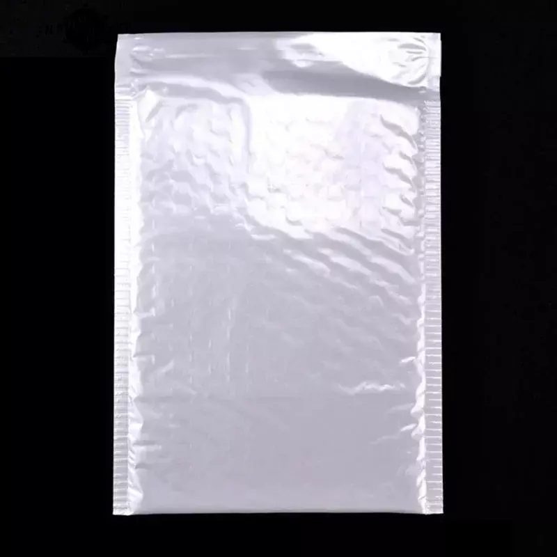 Enveloppes rembourrées à bulles auto-scellantes, sacs d'emballage de protection de colis blancs, enveloppes en polymère imperméables, 1 à 50 pièces