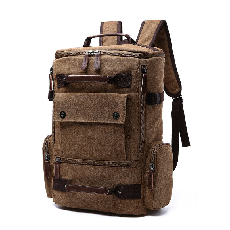 Холщовый дорожный рюкзак, вместительная сумка для компьютера, удобная универсальная сумка для альпинизма, модный ранец