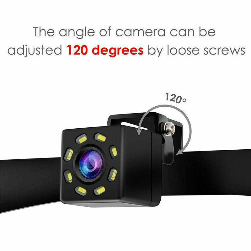 New Car Rear View Camera Night Vision Reversing Auto Parking Camera CCD Waterproof LED Auto Backup Monitor Wide Degree HD Video