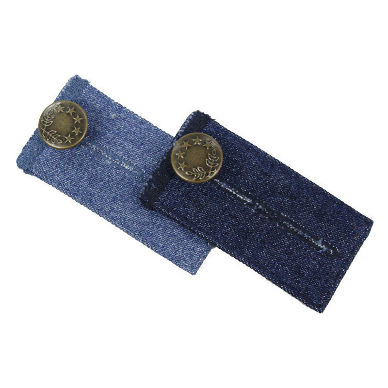 1pCS Extenders Elastic Extended Buttons Adjustable Multi Use Pants DIY Denim Fastener Jeans Waist Clothes Buckle Extension Snap