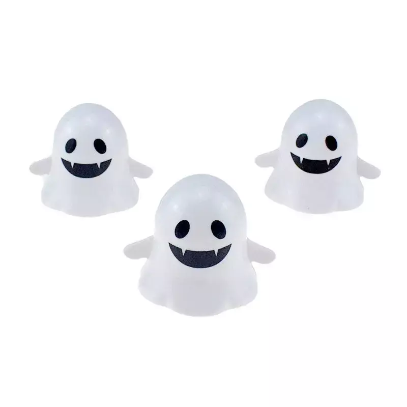 White Ghost Toy Props para Halloween e festa, brinquedos bonitos Prank, Clockwork Toy, presente de Natal, venda quente, nova paródia, 3PCs, venda quente