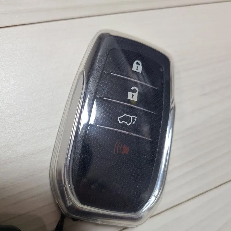 Schwarze transparente Schlüsselanhänger-Gehäuse abdeckung für Toyota für Siena für Venza für Autoschlüsselkoffer-Modifikation zubehör