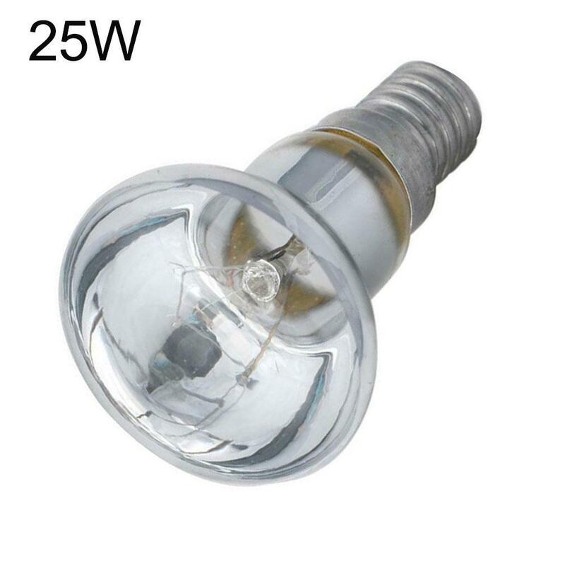 Светоотражающая Лавовая Лампа R39, 25 Вт, прозрачный отражатель, лампа накаливания с вольфрамовым наполнителем, сменная лампа