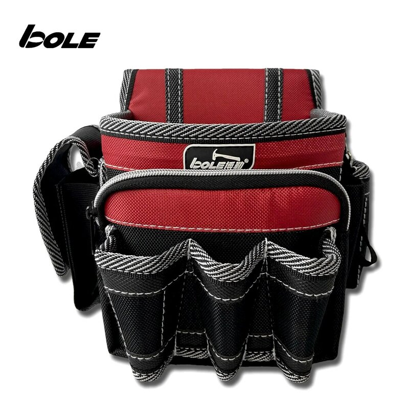 BOLE หนาและ Solid สามมิติเครื่องมือกระเป๋า Multi-Pocket 1680D High-End กระเป๋าเครื่องมือ Boutique Series