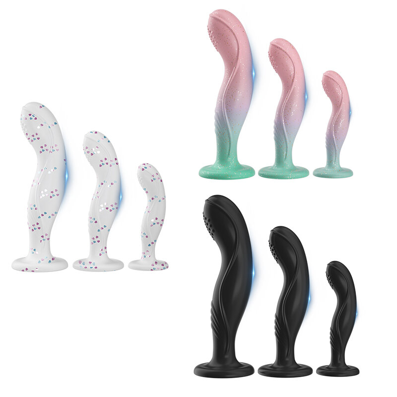 Ventosa Plug Anal de Silicone para Mulheres, Brinquedo do Sexo Adulto, Estimulante SM, Ponto G, Expansor Anal Grande