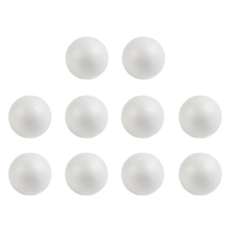 Brand New Foam Ball Polystyrene Wedding DIY Decoration Durable Multi-Purpose Practical Replacement Spare Parts