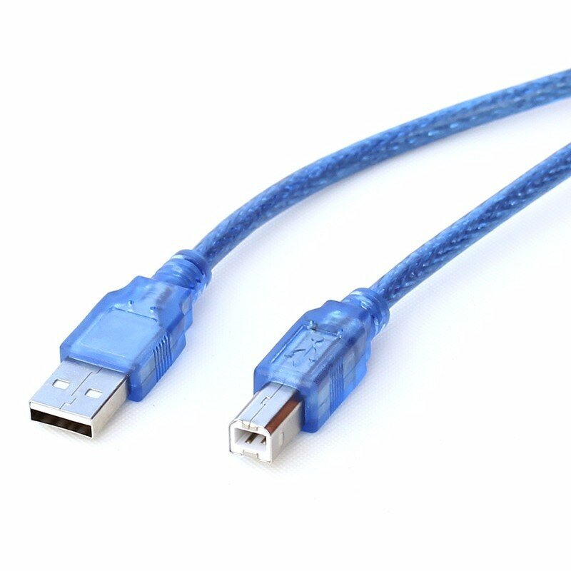 USB 2.0 A 타입 수-B 수 프린터 케이블 코드, 프린터 허브용 짧은 케이블, USB 하드 디스크 카트리지, 25cm, 1.8m, 6ft, 3m, 5m, 15ft