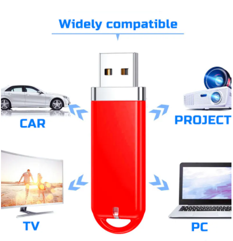 Vendite calde Pendrive USB Flash Drives 2.0 Pen Drive 32GB 64GB 128GB 256GB 512GB Cle Usb Memory Stick U Disk per Computer TV
