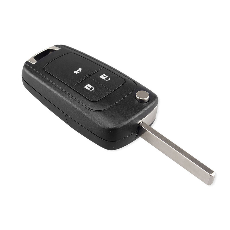 KEYYOU 2 3 4 5 Casing Kunci Remote Lipat Flip Tombol untuk Opel Vauxhall Corsa Astra Vectra Zafira Omega HU100 Pisau Tidak Terpotong