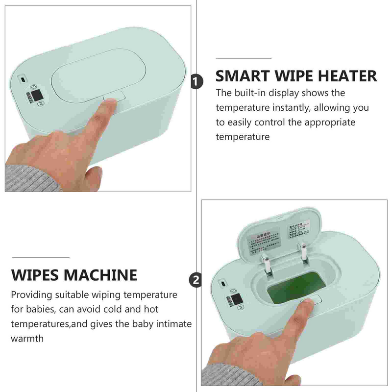 1 Set di ricarica USB riscaldatore per tessuti bagnati Dispenser creativo per scaldavivande