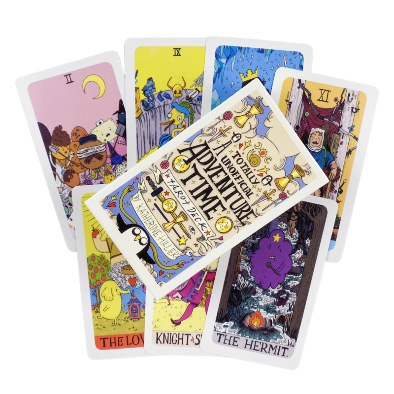 Abenteuer zeit Tarot karten ein 78 Deck Orakel Englisch Visionen Weissagung Edition Borad spielen