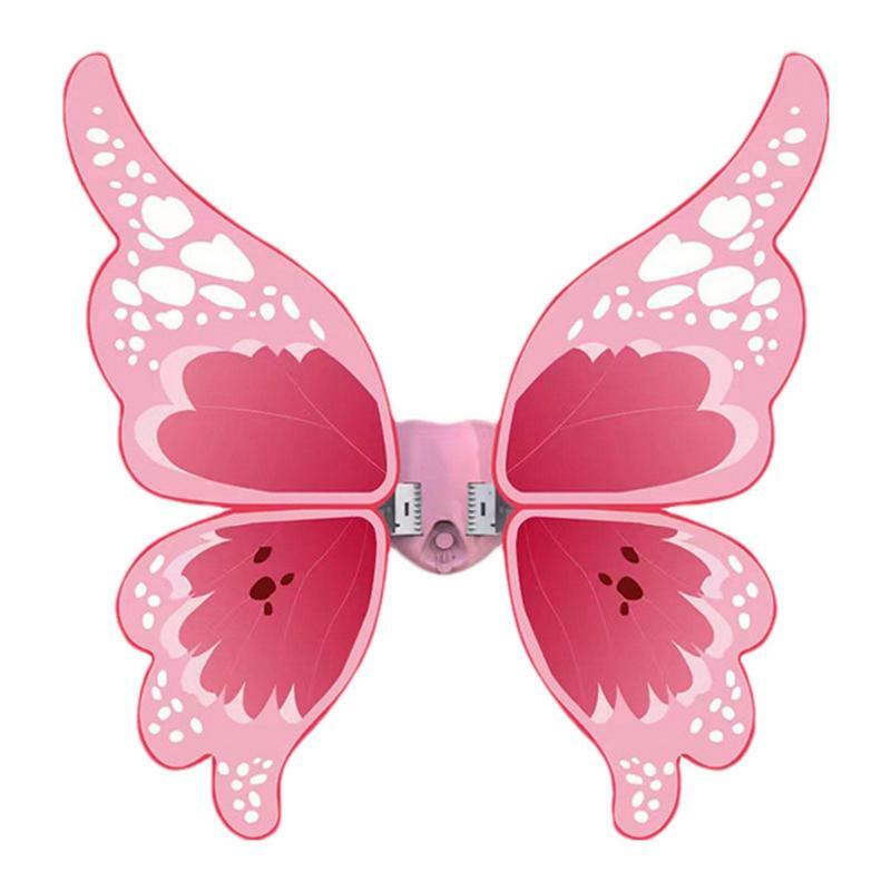Asas de borboleta voando elétrico, pilhas, colorido, asas de fadas, Dia das Bruxas, Vestir Acessórios