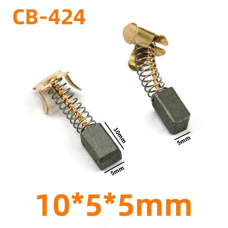 CB-424 spazzola di carbone per trapano elettrico Makita 6314D 6980D 6960D utensili elettrici 10*5*5mm
