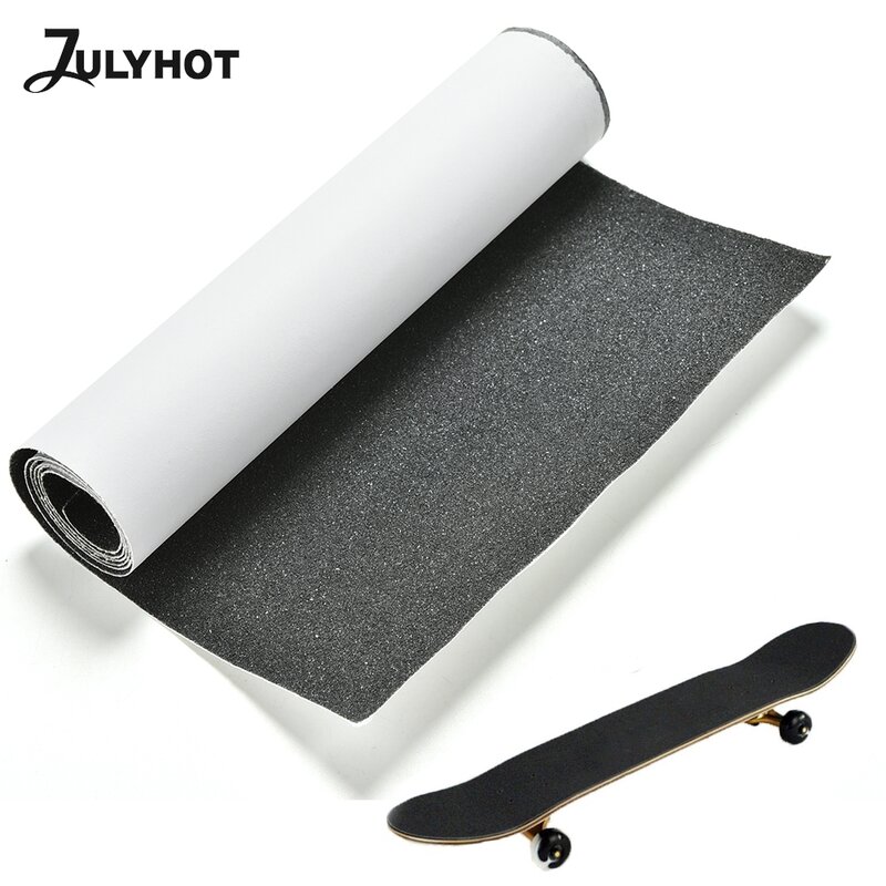1 pz professionale PVC impermeabile Skateboard Deck carta vetrata Grip Tape pattinaggio Scooter Sticker 81cm x 22cm