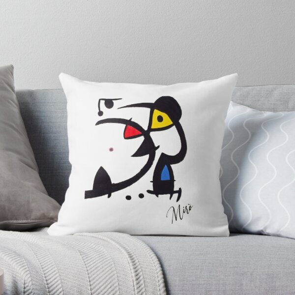 Miro  Printing Throw Pillow Cover Throw Bed Fashion Comfort Decorative Home Car Wedding Hotel Pillows not include One Side
