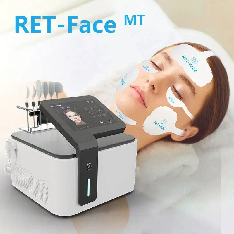 Machine de lifting du visage anti-âge portable RET, déformable, élimination RF, UNIS issement électrique du visage, raffermissement de la peau, savoir à chaud
