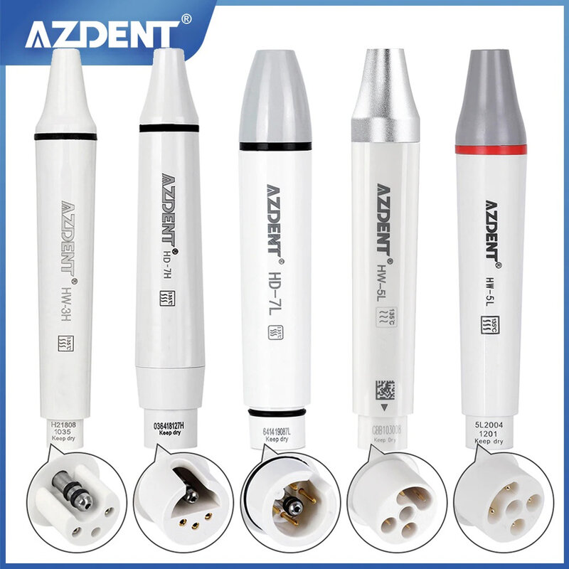 AZDENT Dental Ultraschall Piezo Scaler Handstück Fit für SATELEC DTE SPECHT EMS VRN Dental Ultraschall Scaler 135 ° Sterilisiert