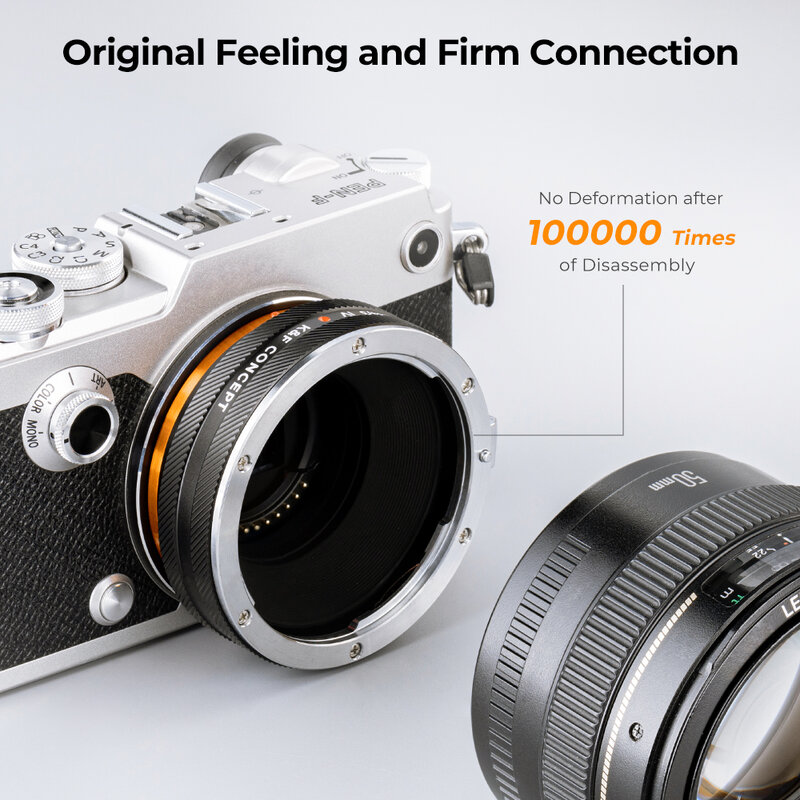 K & F Concept EF-M43 Canon Eos Ef Lens M4/3 M43 Camera Adapter Ring Voor Micro 4/3 M43 Mft Systeem Olympus Camera