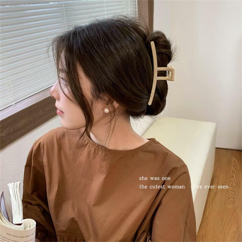 1~10PCS Chic Acrylic Hairpin Keep Safe Summer Trendy Hair Accessories Shark Clip Highest Rated Fashionable Hairpin Simple Design